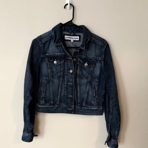 Express Dark Wash Denim Jacket